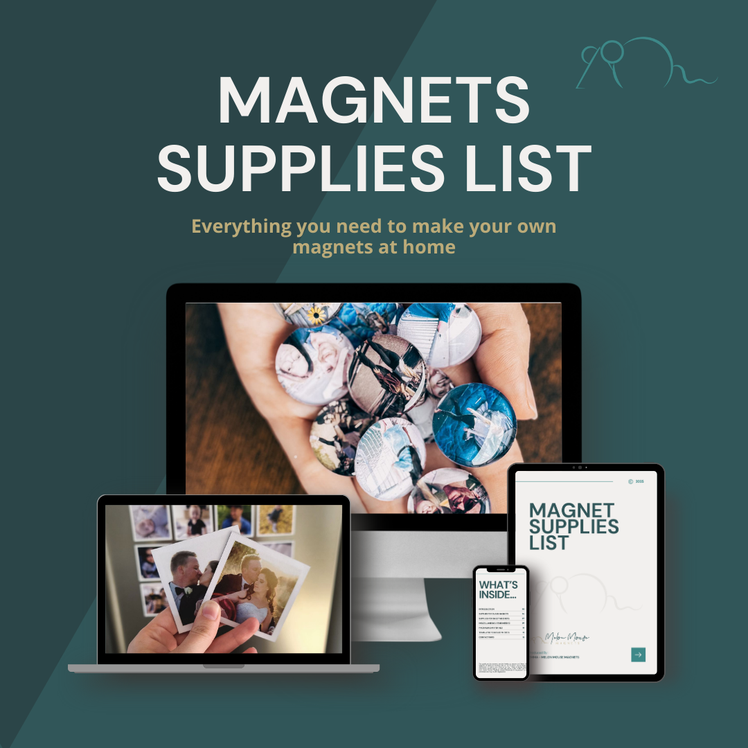 Free DIY Magnet-Making Supply List