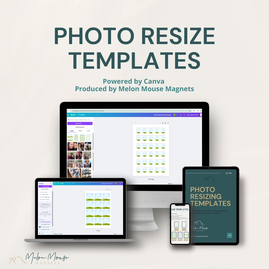 Photo Resizing Templates